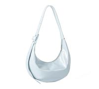 Sac rétro Arnpit de style coréen, sac à main à bandoulière au design unique, décontracté, tendance, sac à bandoulière pour femmes et filles, design simple et élégant, bleu, One Size