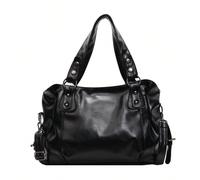 Sac rétro femme grand volume - Nouveau modèle, sac bandoulière décontracté pour déplacement, sac à main , sac tote pour cours 36*15*25UnicolorePolyuréthane