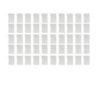 Sac réutilisable, sachet de mousseline, lot de 50 20 x 30 cm - Écologique et lavable, cordon ajustable, pour thé et épices