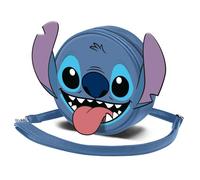 Karactermania Lilo And Stitch Disney Tongue Round Shoulder Bag Bleu