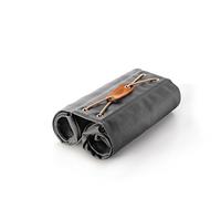 Sac roulant en canvas avec details en cuir