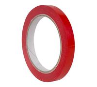 APLI Ruban adhésif Rouge 12 mm x 66 m – Lot de 12