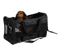 Sac de transport TRIXIE Ryan pour chiens - 26 × 27 × 47 cm - jusqu'à 6 kg - ouverture par le haut - bandoulière amovible et laisse courte - poche extérieure - fond amovible - 28841