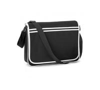 BagBase Sacoche bandoulière Rétro Messenger BG71 - étudiant - loisirs - noir