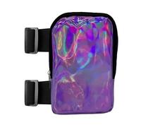 Sac sans fourchette pour femme - Sangle réglable - Sac de cuisse pour carnaval, festival, voyage, sac de jambe sûr et élégant pour les activités de plein air, sac sans fourche réglable pour, pourpre