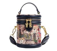 Sac Seau 400g, Sac À Main Rétro Ours En Cuir PU, Pochette Légère Réglable