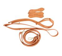 Sac seau en paille avec cordon de serrage et sangles d'épaule réglables en cuir PU pour sac à main poignée en corde Accessoires de rechange en cuir PU Fournitures d'artisanat, a, One Size