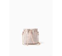Sac Seau En Tweed Rose Clair TU