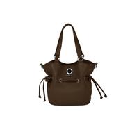 Sac seau - LAMARTHE - PARIS - Cuir de vachette - Marron - Bandoulière ajustable