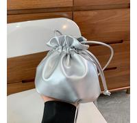 Sac seau léger et décontracté à la mode et minimaliste avec cordon métallique pour adolescentes, femmes, étudiants, débutants et cols blancs. Parfait pour le bureau, le travail, les affaires, les dépl