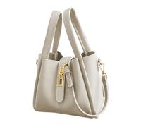 Sac seau pour femme | Sac à main vintage en forme de seau, accessoire de voyage pour bureau, rendez-vous, cyclisme, trajet, randonnée, camping, shopping, fitness en plein air, beige, Voir description