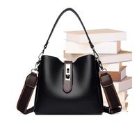 Sac seau - Sac à main Hobo en cuir pour femme | Sac à bandoulière tendance avec sangle réglable | Sac à main en cuir élégant pour femme et femme | Sac de courses décontracté pour un usage quotidien
