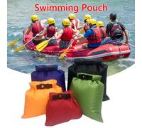 Sac sec étanche pour activités en plein air, 5 pièces, 1.5 ? 6l, Pack flottant de natation, Rafting, kayak, pochette de rangement pour canot à voile, Trekking en rivière
