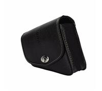 Sac Selle Moto Pour Sportster Pour XL883 1200 Sacoche Gauche Droite Noire Sacoche Latérale Moto En Cuir PU Moto Sac Voyage(Left)