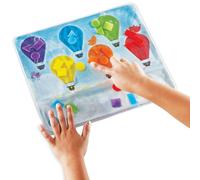 Learning Resources Tablette Sensorielle Couleurs et Formes - Jouet Tactile Motricité Fine - 16 Activités - Idée Cadeau Noël - Dès 3 Ans