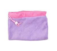 Sac Serviette pour Bain des Petits Animaux - Pochette De Séchage pour Écureuils | Sac de Toilette Anti-Fuite avec Cordon pour Écureuil, Chinchilla, Chaton, Chiot, Lézard Barbu
