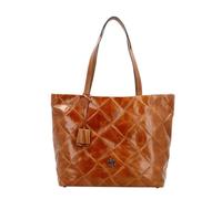 Sac shopper en cuir PICARD - Carre - 43cm - Marron - Fermeture zippée - Pour femme