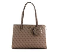 Sac Shopper - GUESS - Power Play - Marron clair - 100% polyuréthane - Zippée
