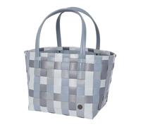 Sac Shopper - HANDED BY - Color Block Mix - Gris - 70% Plastique Recyclé - Tissé à la Main