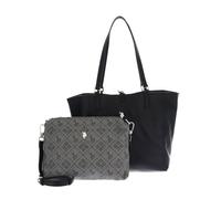 Sac shopper - U.S. POLO ASSN. - Malibu Shopping Bag M - Noir - 32x26x15 cm - 100% polyuréthane