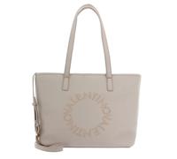 Sac shopper - VALENTINO - Pie Re Shopping Bag - Beige - 100% polyuréthane - Zippée