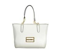 Sac shopper - VALENTINO - Princesa Shopping Bag - Blanc - 100% polyuréthane - Zippée