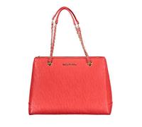 Sac shopper - VALENTINO - Relax Shopping Bag M - Rouge - 100% polyuréthane - Zippée