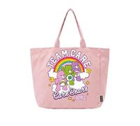 Sac shopping Care Bears léger et pratique - Sac de shopping en tissu avec motif Care Bears, réutilisable et pratique à transporter, rose, Enfant