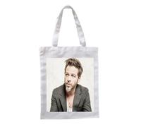 Sac Shopping - CHRISTOPHE MAE - Personnalisable - 35x41 cm - 100% Polyester - Gris/Blanc
