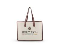 Sac shopping - CINEREPLICAS - Harry Potter - Modèle Hogwarts - Couleur blanche - A4 compatible