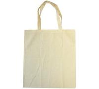 Sac shopping en coton 37 x 42 cm Beige
