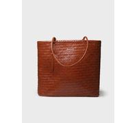 Sac shopping et cuir tressé avec poche intérieure | SIMONA Unique