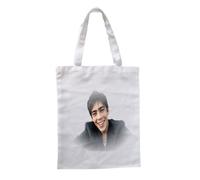 Sac Shopping - GREGORY LEMARCHAL - Personnalisable - 35x41 cm - 100% Polyester - Blanc