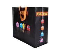 Sac shopping - KONIX - Pac-Man - Noir - Synthétique - Peut contenir A4
