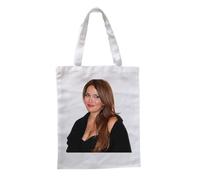 Sac Shopping Personnalisable - HELENE SEGARA - 35x41 cm - 100% Polyester - Blanc - Mixte