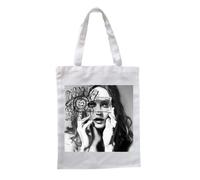 Sac Shopping Personnalisable - VANESSA PARADIS - 35x41 cm - 100% Polyester - Blanc - Mixte