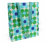 Sac shopping Rex London Marguerites Bleu 34x15x40 cm