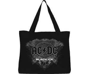 Sac shopping - tote bag Ac/dc - BWACDCRBB002 - TOTE BAG ACDC , REFERENCE : , NOIR, 38 X 40 CM