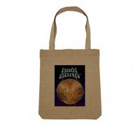 Sac Shopping Tote Bag Aspect Lin - HODL Gang Crypto Currency Trading Blockchain Finance Business Bitcoin Humour Meme - Sac de Courses Toile Epaisse 360g Beige Naturel Cabas Porté Epaule Solide