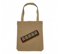 Sac Shopping Tote Bag Aspect Lin - Thocc Keys Gold Mechanical Keyboard Keycaps Geek Techy Mech Computer - Sac de Courses Toile Epaisse 360g Beige Naturel Cabas Porté Epaule Solide Imprimé en France