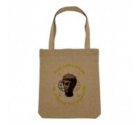 Sac Shopping Tote Bag Aspect Lin - Universe is your to Expand Collage Vintage Illustration Art Humour - Sac de Courses Toile Epaisse 360g Beige Naturel Cabas Porté Epaule Solide Imprimé en France