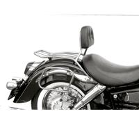 Sac solaire avec dossier chromé pour Honda VT 1100 C3 Shadow (1998-2001)