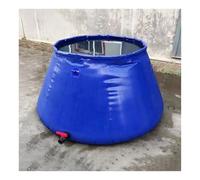 Sac Souple de Stockage d'eau d'urgence Pliable de Grande capacité, conteneur Rond Portable en PVC de 100 à 5000 L(Blue,3x2x1m/5000L/1320.9gal)