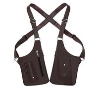 Sac Sous Les Bras - Cuir PU, Sac Cartable Sous Les Bras, Imperméable | Portefeuille À Sangle Cachée Réglable Pour Papa Petit Ami Femme e Voiture Voyage Sortie Passeport Tenue Décontracté En Plein