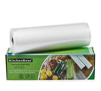 Sac Sous Vide Alimentaire, 1 Rouleau 28cmx1500cm, Rouleau Sous Vide Alimentaire, Rouleaux Sous Vide pour Aliments, par KitchenBoss