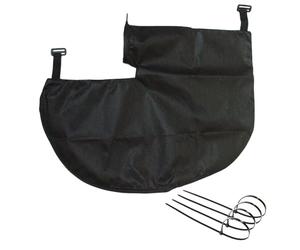 Sac sous vide en forme de feuille - non tissé à fermeture éclair réutilisable, sacs collecteurs sous vide pour cour, parc, , terrasse, balcon, pelouse
