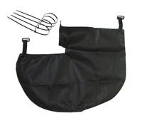 Sac sous vide en forme de feuille - Non tissé avec fermeture éclair sur le bas - Sacs collecteurs sous vide réutilisables pour jardin, cour, parc, allée, terrasse, balcon