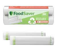 FoodSaver Rouleaux sous vide FSRE2802X01 - Recyclables Sans BPA - 2 rouleaux (28 cm x 3 m)