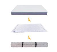 Sac sous Vide pour Matelas en Mousse/à mémoire, Housse de protection en Plastique pour Matelas, Sac de compression pour Matelas pour stockage et déménagement(Pour Matelas 140/150/160X200cm)