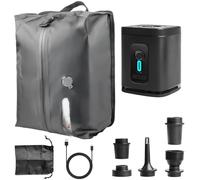 Sac sous vide pour vêtements de voyage avec pompe sans fil, IP67, sac sous vide pour voyage, sacs à vide réutilisables, pour le rangement des valises et sacs à dos, sac à dos sous vide, pompe, fenêtre